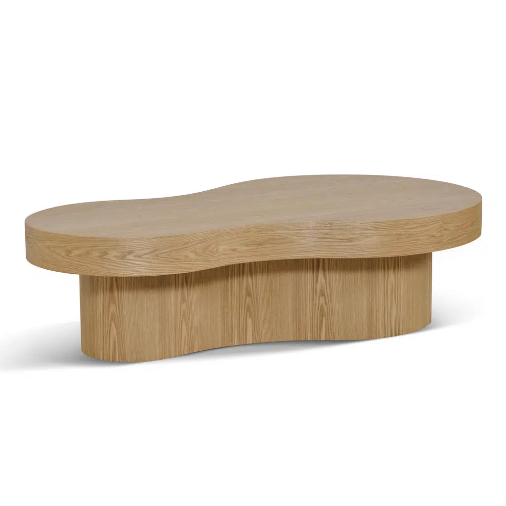 Ava 1.35m Coffee Table Natural Durable Engineered Wood