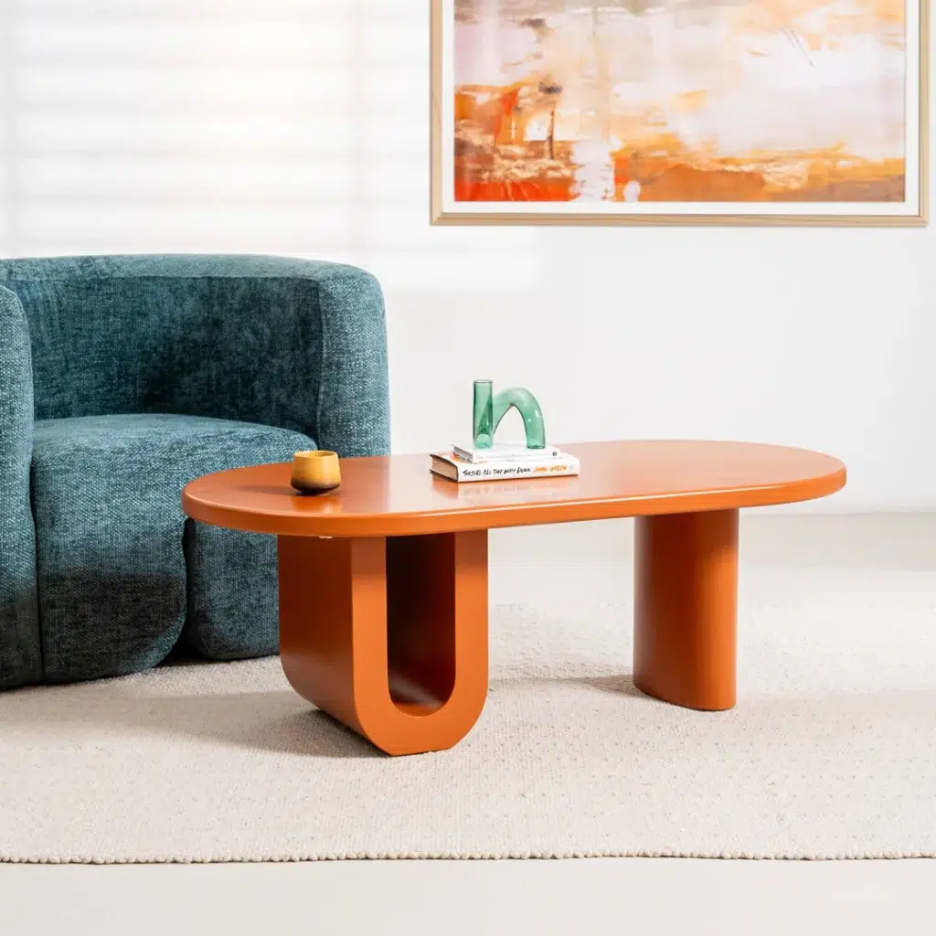 Donatella Occasional Chair in teal with modern design and textured fabric for living room or home office