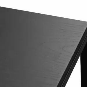 Eli 1.6m full black console table with sleek design and durable materials for modern interiors