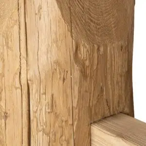 Mia 2.8m Natural Elm Dining Table Sturdy Spacious 8-10 Seater Design