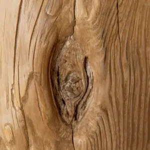 Natural Elm Dining Table 2.8m Robust Solid Wood Design Scratch-Resistant 8-10 People