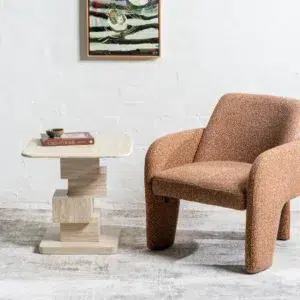 Zurich Occasional Chair Paprika – Bold Color Modern Design