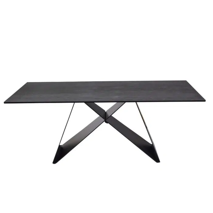 Etna 1.16m Coffee Table – Shadow Grey Ceramic