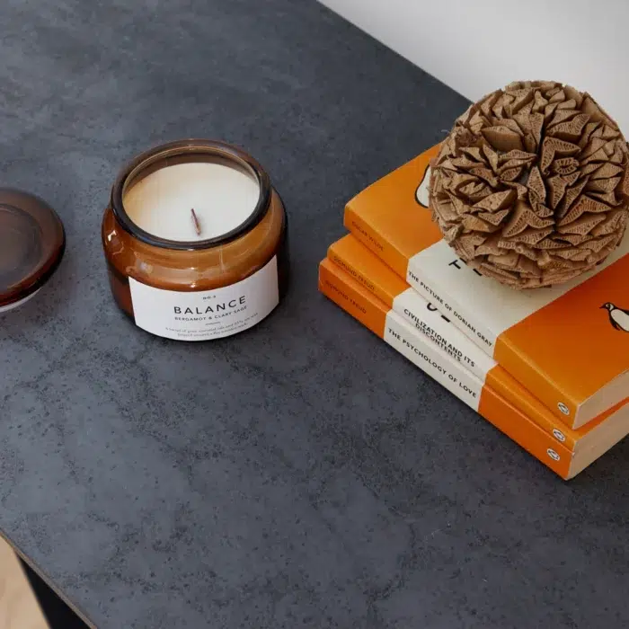 Etna Side Table – Shadow Grey Ceramic