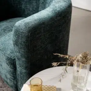 Snow white ceramic coffee table set with black metal frame modern modular living room furniture