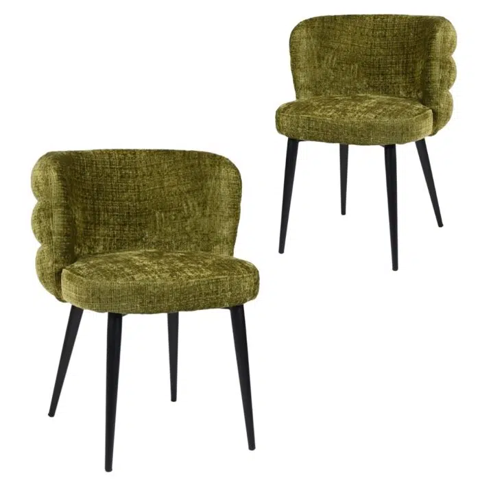 Greta Dining Chairs – Moss (Set of 2)