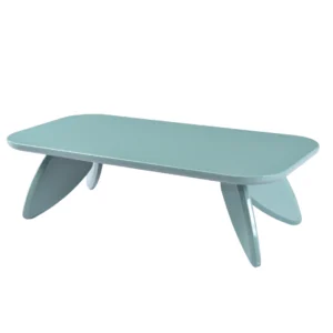 Hugh Coffee Table Mint Gloss with 120cm x 60cm surface modern living room centerpiece