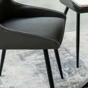 Ruben Dining Chairs Charcoal Set of 2