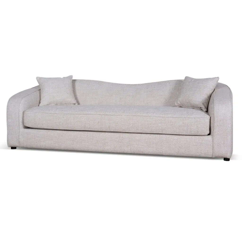 Grace 3 Seater Sofa Pale Beige modern design durable construction