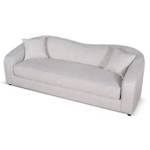 Grace 3 Seater Sofa Pale Beige Timeless Modern Design Spacious Family-Friendly Seating