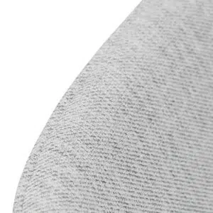 Ellis fabric lounge chair in silver grey with natural beech wood frame for modern spaces