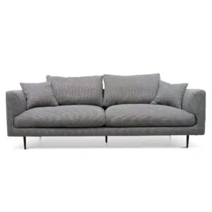 Victor 4 Seater Fabric Sofa Noble Grey luxury durable ergonomic living room modern