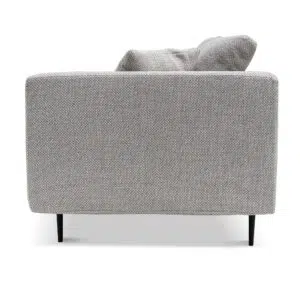 Elliot 4-Seater Fabric Sofa Passive Grey Modern Design Durable Comfort