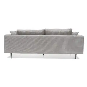 Elliot 4 Seater Fabric Sofa Passive Grey spacious durable pinewood frame modern design