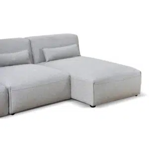Laurent Right Chaise Sofa Sterling Sand Modern Design Durable Build