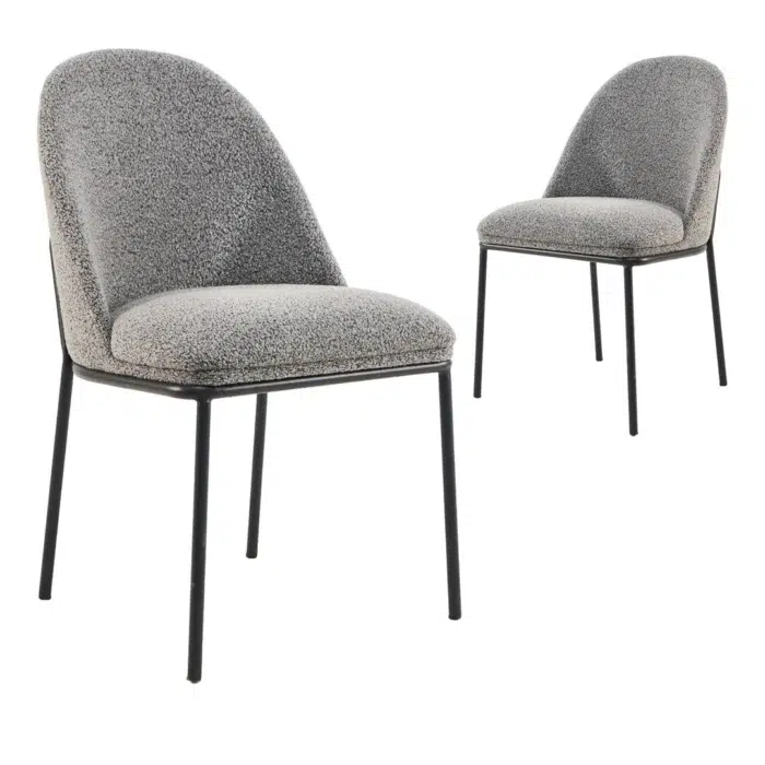 Lisbon Dining Chairs – Slate (Set of 2)