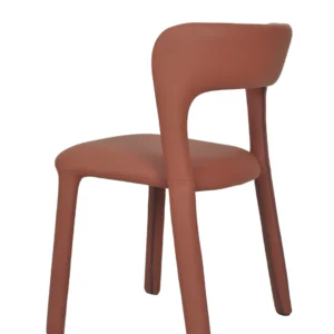 Tan Madrid dining chairs set of 2 with minimalist design and premium fabric upholstery