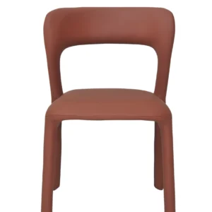 Tan Madrid dining chairs set of 2 with minimalist design and textured fabric upholstery