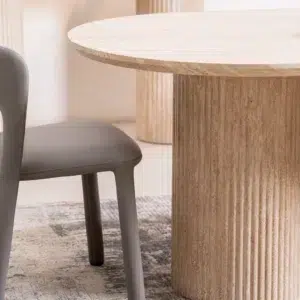 Milos Limestone Dining Table with travertine finish 200cm x 100cm for 6-8 people