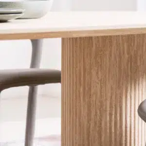 Milos Limestone Dining Table with travertine finish 200cm x 100cm for 6-8 people