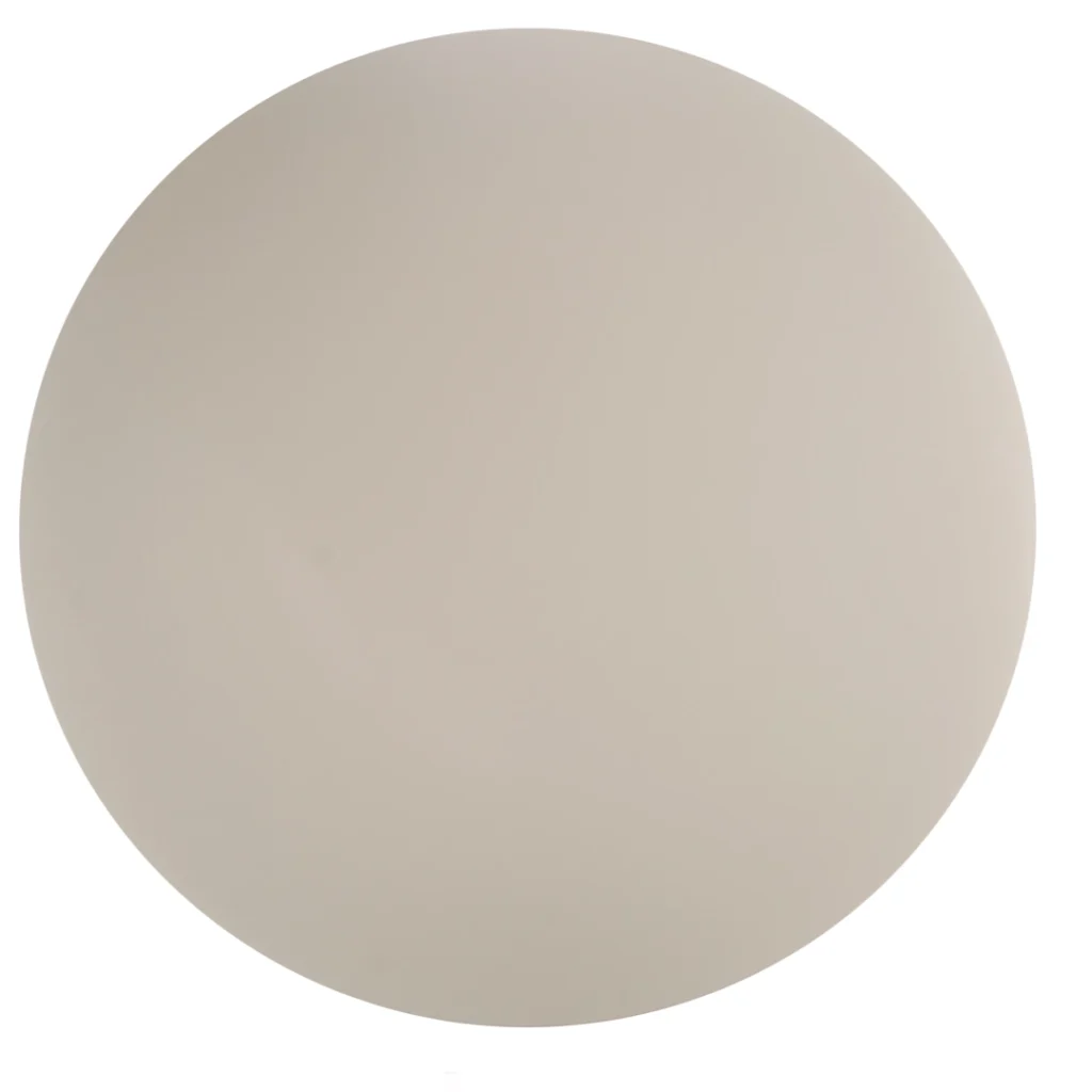Matisse Putty Dining Table with Matte Finish and Modern Minimalist Design