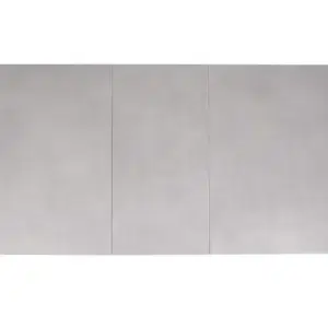 Nora Light Grey Ceramic Extension Dining Table with Wood Legs