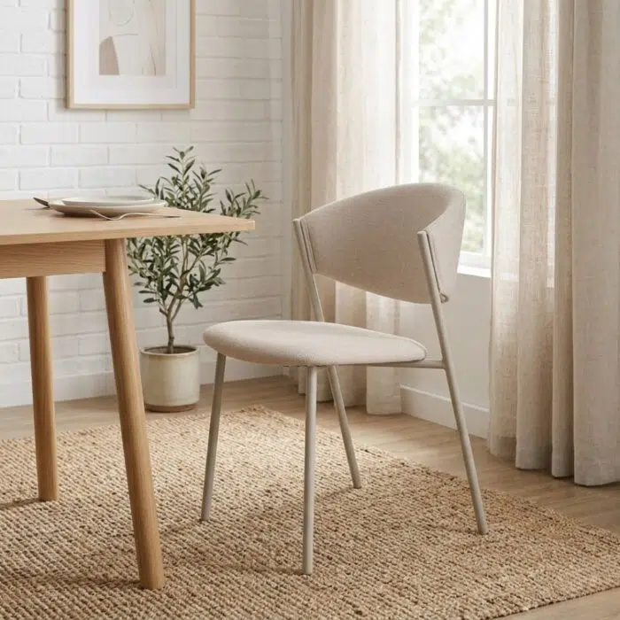 Beige Nori Dining Chair for Modern Homes