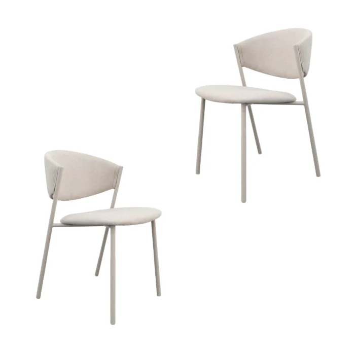 Nori Dining Chair – Beige (set of 2)