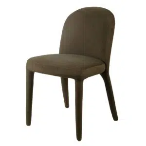 Onasis Leaf dining chairs set of 2 with leafmohair upholstery for modern dining rooms