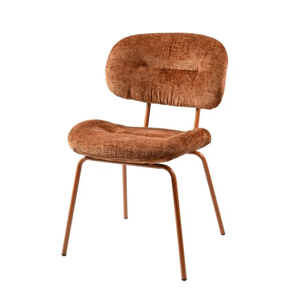 Paris dining chairs set of 2 with charcoal or ivory frame and soft upholstery for modern dining rooms