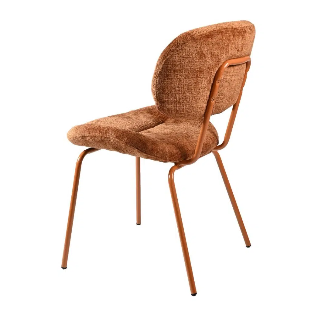 Paris dining chairs set of 2 with charcoal and ivory finish modern upholstered seats for compact spaces