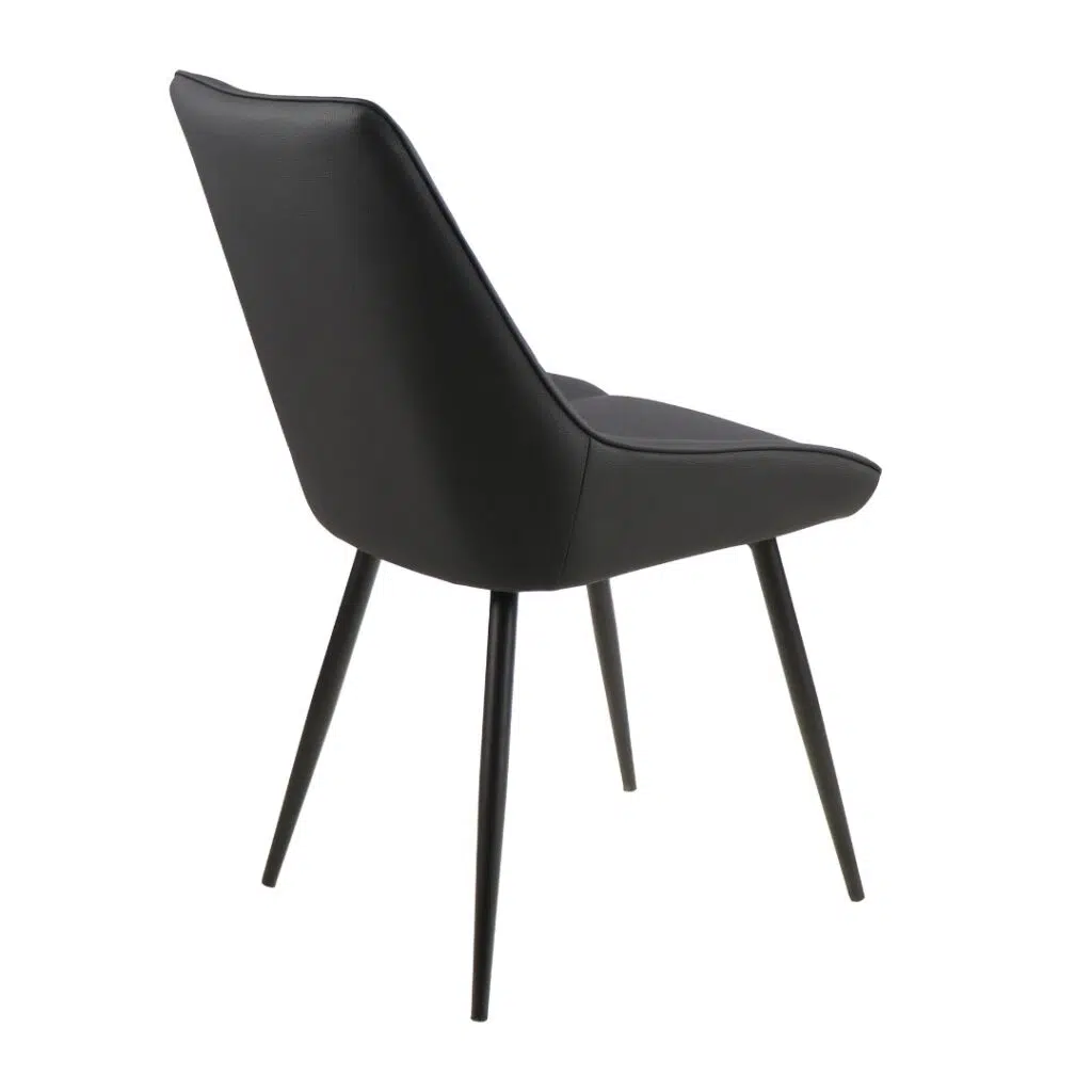 Ruben Dining Chairs Black Set 2