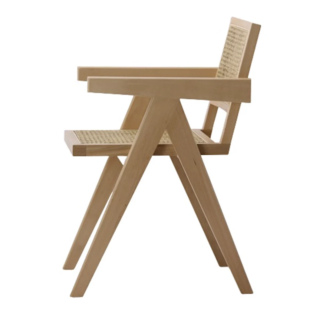 Scout Rattan Modern Chairs Natural Set of 2