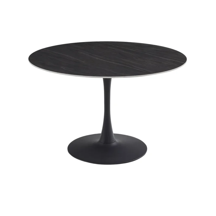 Ava Scandi 1.2m Dining Table – Black Sand