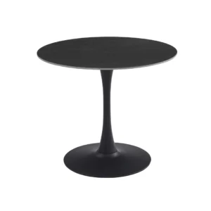Ava Scandi Dining Table Black Sand Modern Scandinavian Design
