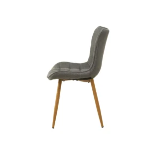 Sydney Dining Chairs Ash Set 2 Modern Upholstered
