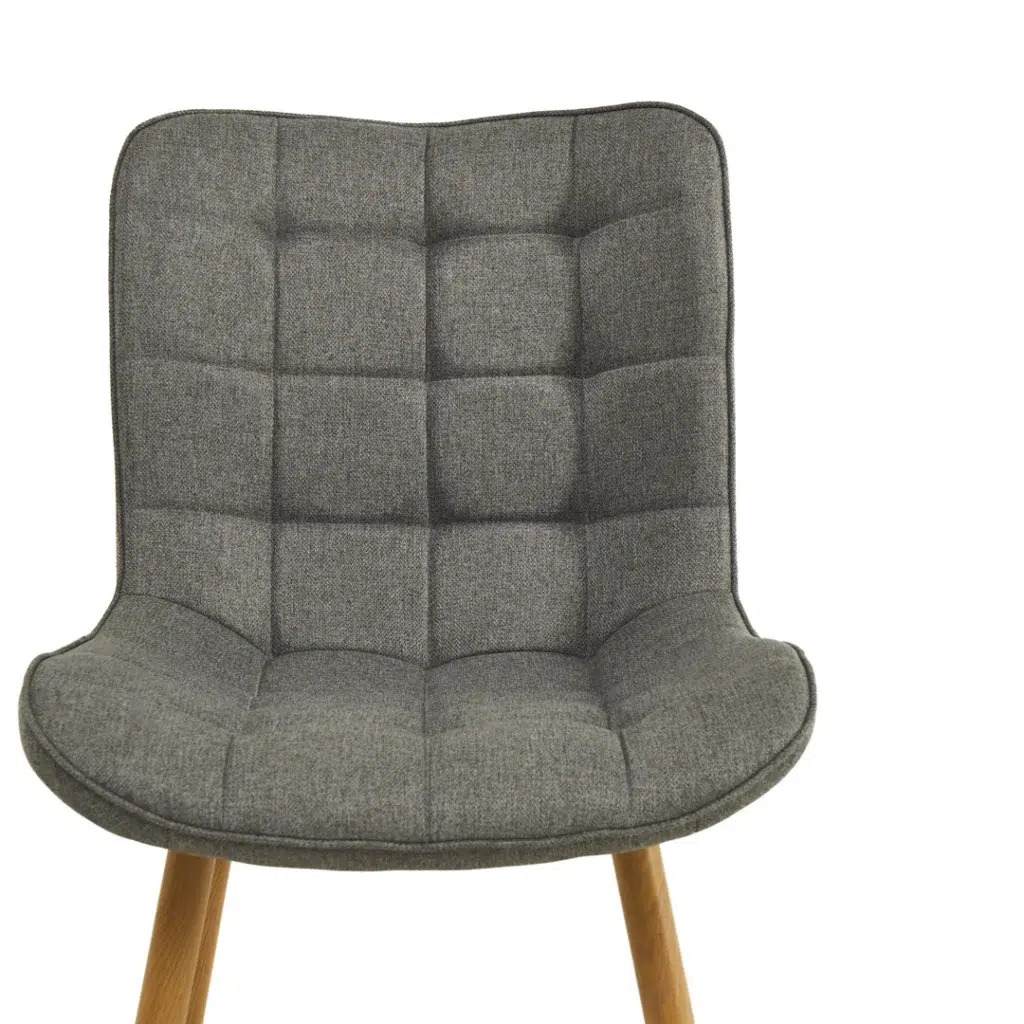 Sydney Dining Chairs Ash Set 2 Ergonomic Modern