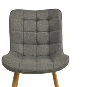 Sydney Dining Chairs Ash Set 2 Ergonomic Modern