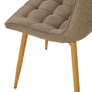 Sydney Dining Chair Taupe Set 2