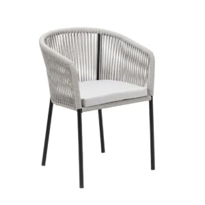 Skala Pebble Outdoor Chairs Set 2 Rope Design