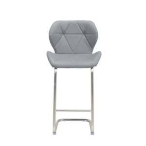 Sven Bar Stools Grey Set 2 Contemporary