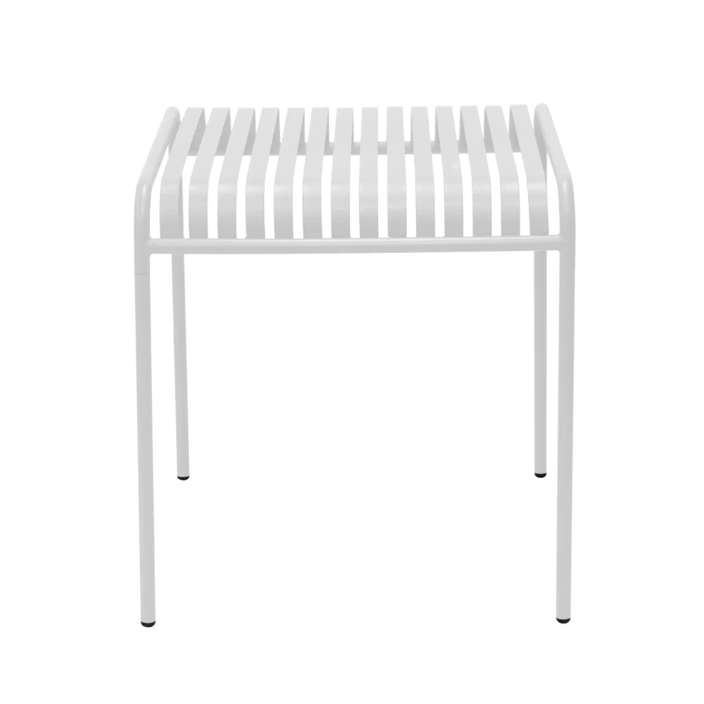 Ava Small Dining Table White Outdoor
