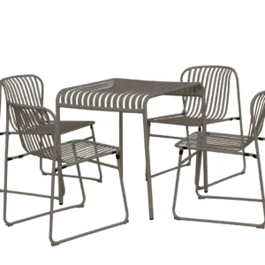 Lara Small Dining Table Cappuccino Durable Outdoor