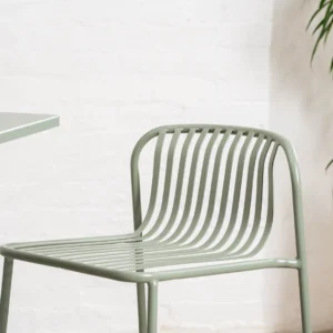 Swiss Bar Chair Thyme Green Set 2 Outdoor Patio