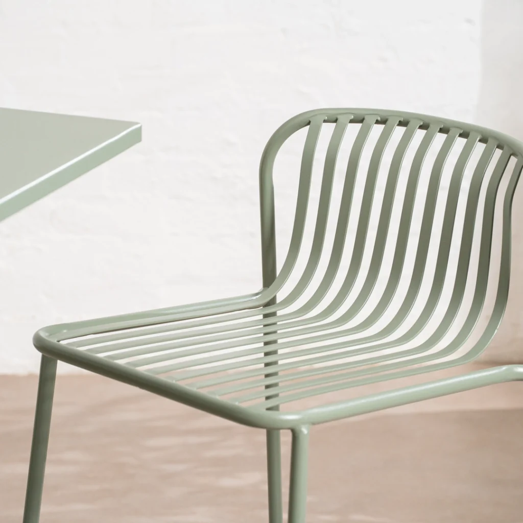 Swiss Bar Chair Thyme Green Set 2