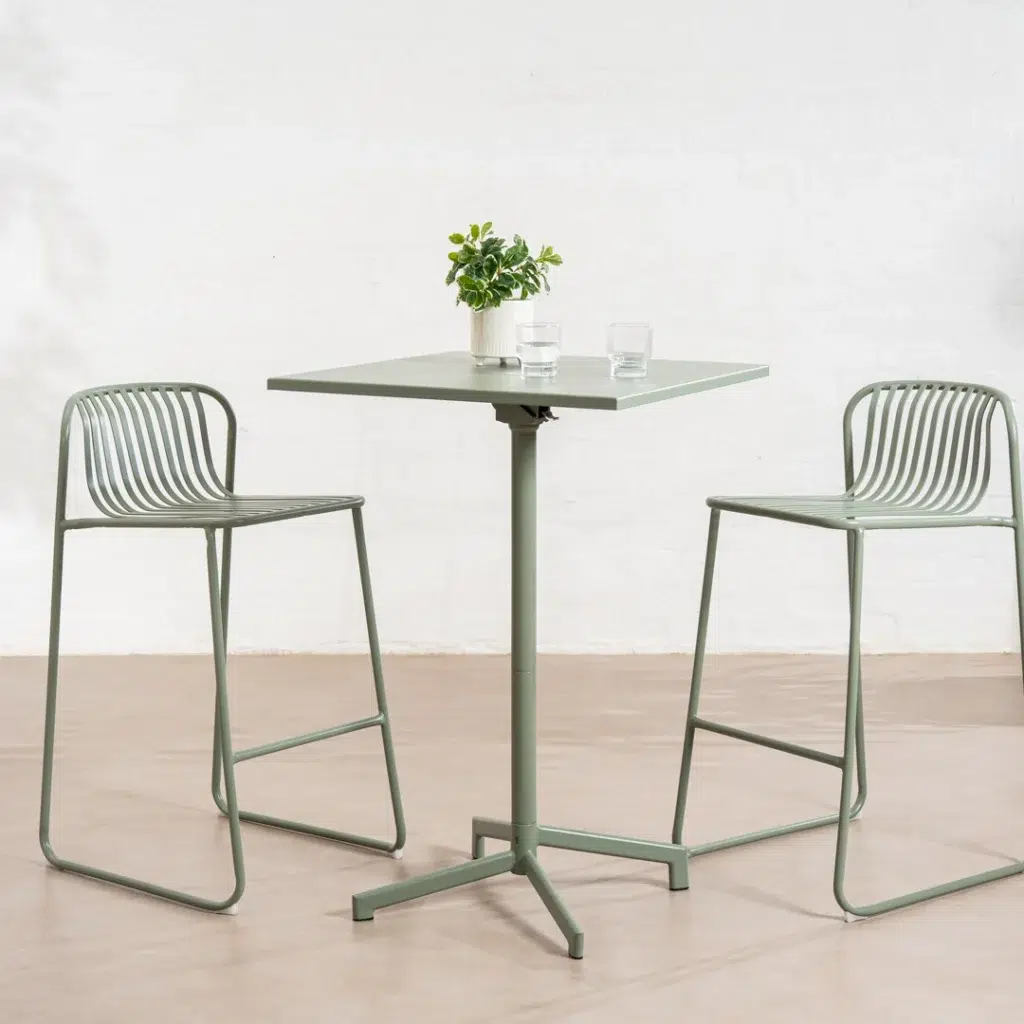 Swiss Bar Chair Thyme Green Set of 2