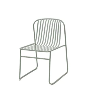 Swiss Dining Chairs Thyme Green Set 2 - Durable Outdoor Seating