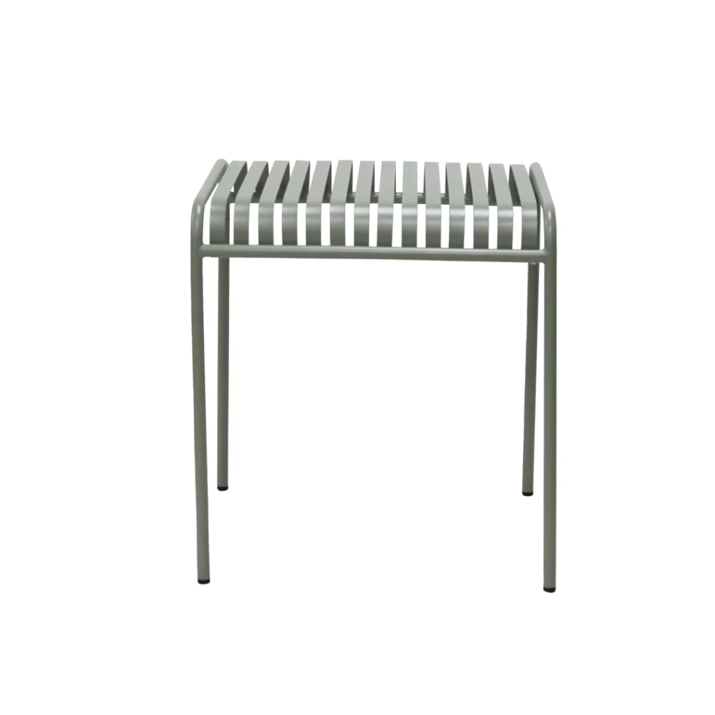 Thyme Swiss Small Green Dining Table Outdoor