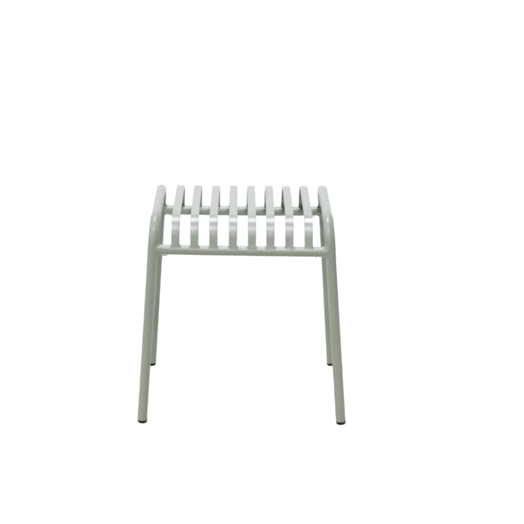 Thyme Swiss Side Table Green Outdoor Lounge Chair Companion