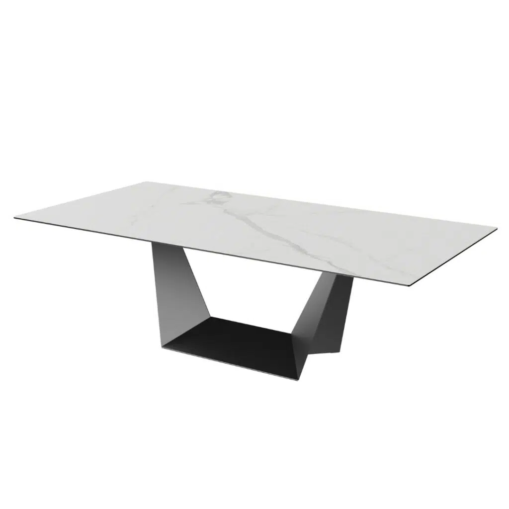 Symphony Marmo Ceramic Dining Table Marble-Effect